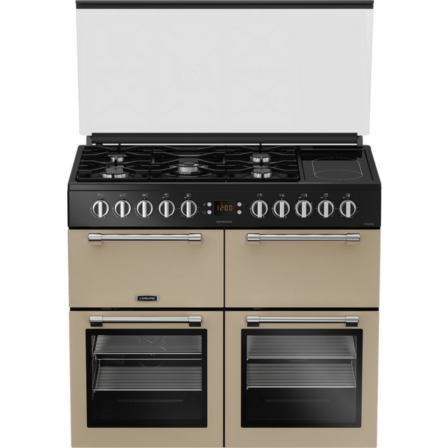 Leisure CC100F521C 100cm Dual Fuel Rangecooker Cream