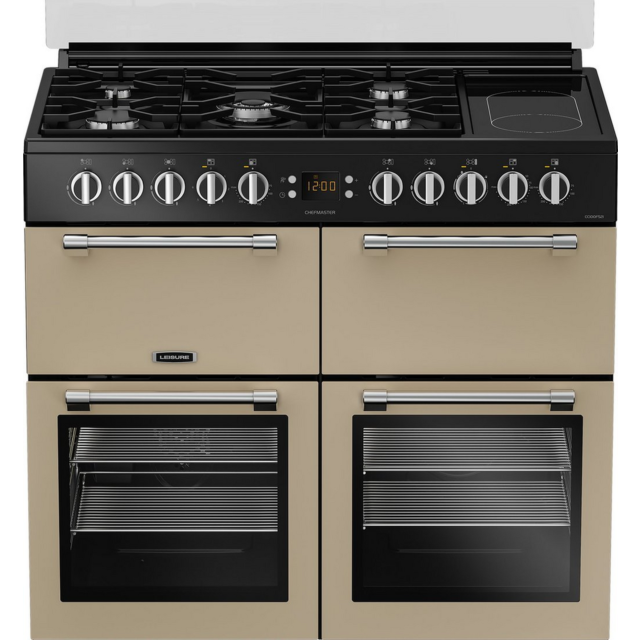 Leisure CC100F521C 100cm Dual Fuel Rangecooker Cream