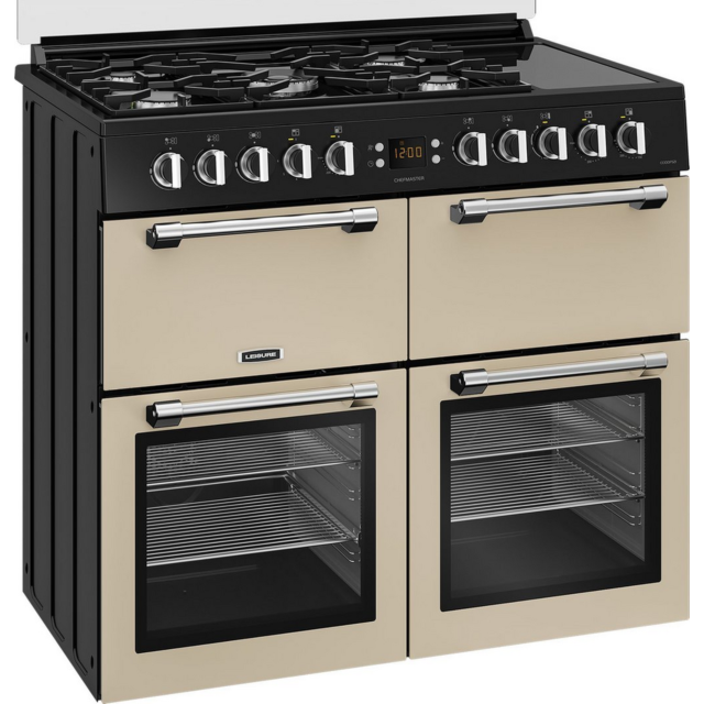 Leisure CC100F521C 100cm Dual Fuel Rangecooker Cream