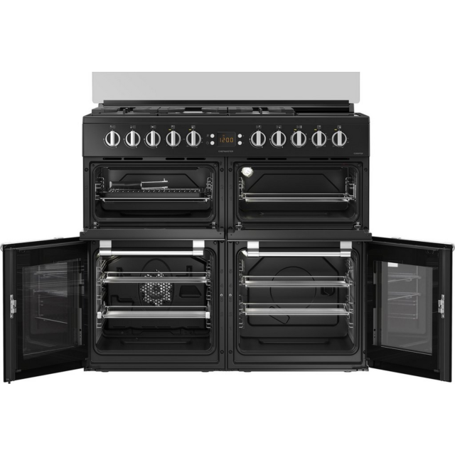 Leisure CC100F521K 100cm Dual Fuel Cooker Black