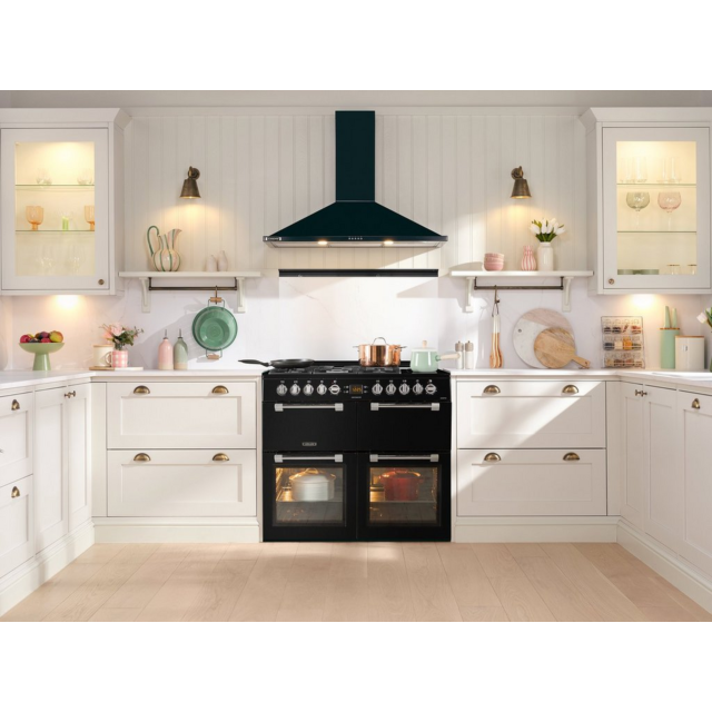 Leisure CC100F521K 100cm Dual Fuel Cooker Black