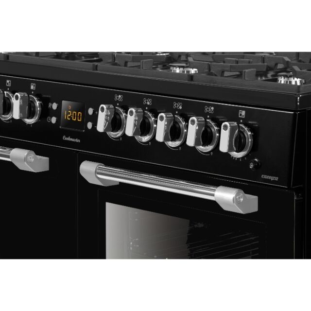 Leisure CK100F232K Cookmaster 100Cm Dual Fuel Range Cooker In Black