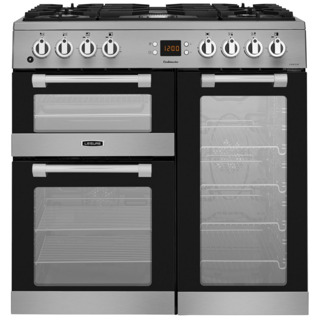 Leisure CK90F530X 90cm Dual Fuel Cooker with 3 Ovens