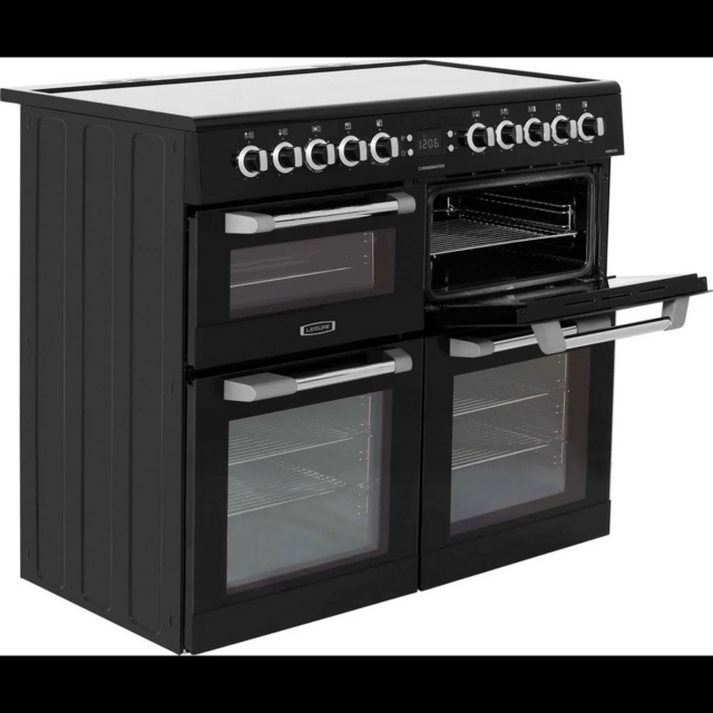 Leisure CS100C510K 100cm Electric Rangecooker Triple Oven