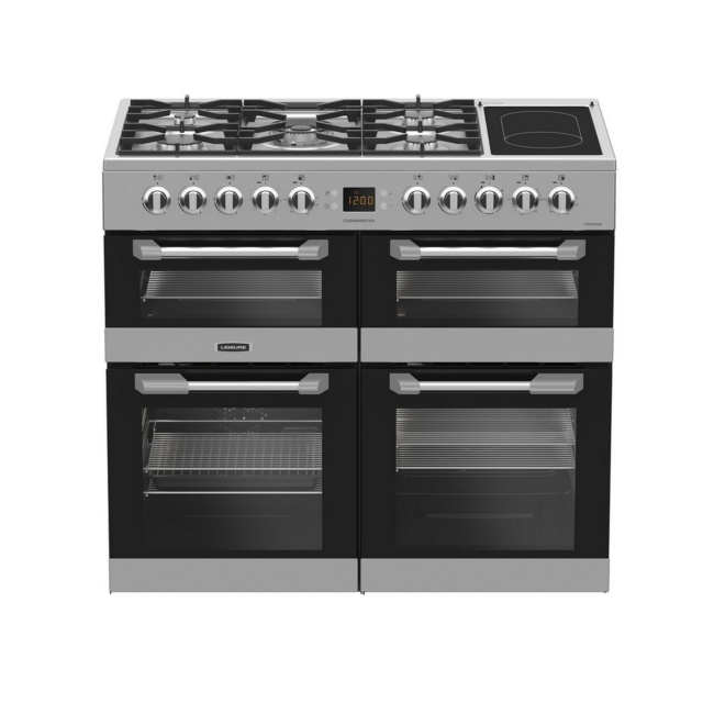 Leisure CS100F520X 100cm Dual Fuel Cooker Stainless Steel