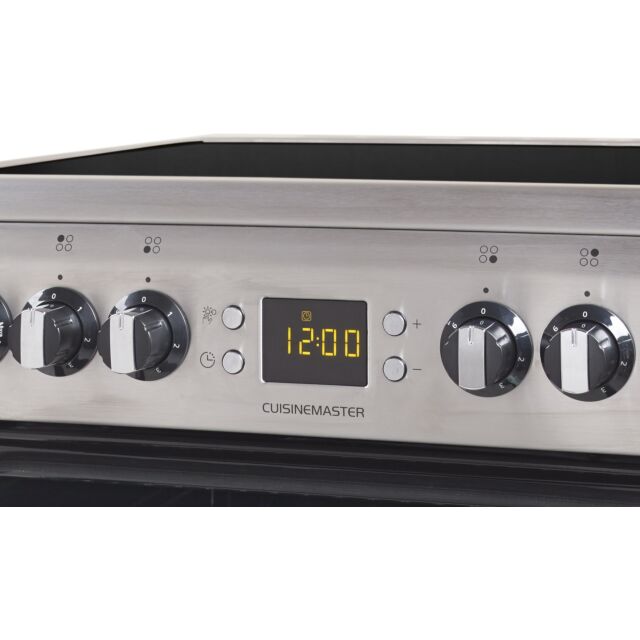 Leisure CS60CRX 60Cm Ceramic Electric Cooker In Stainless Steel 