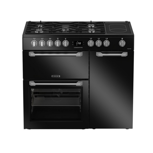 Leisure PR100F530K 100cm Dual Fuel Range Cooker - Black