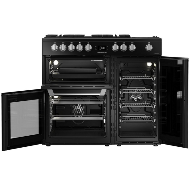 Leisure PR100F530K 100cm Dual Fuel Range Cooker - Black
