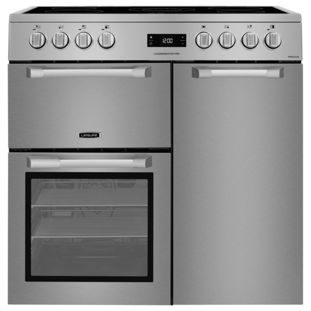 Leisure PR90C530X 90cm Electric Cooker with Three Ovens
