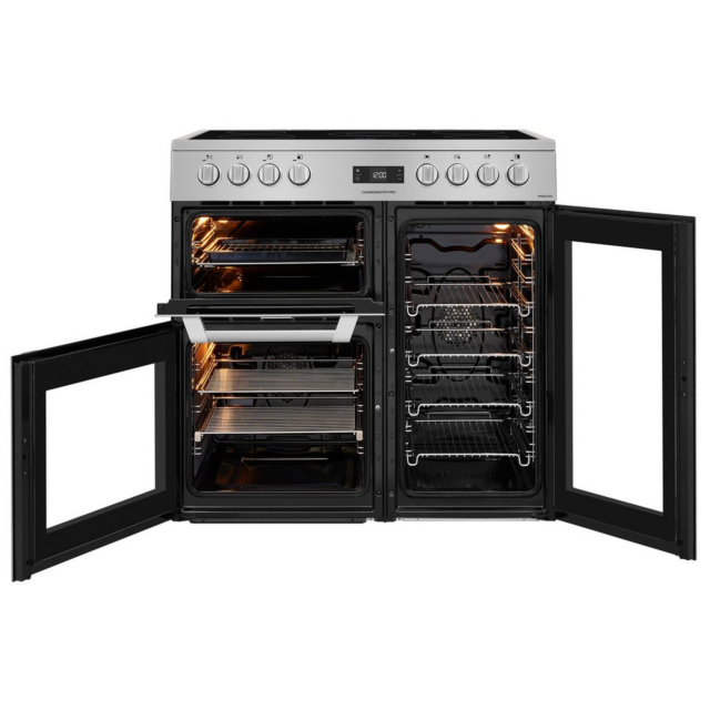 Leisure PR90C530X 90cm Electric Cooker with Three Ovens