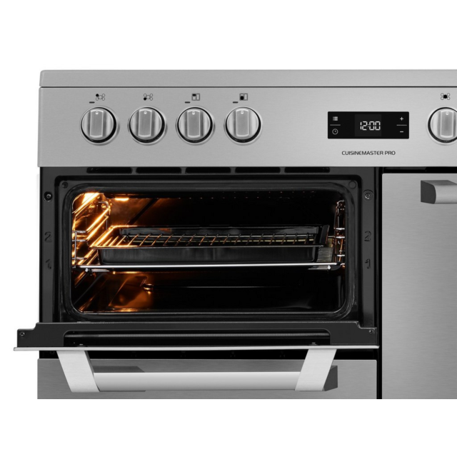 Leisure PR90C530X 90cm Electric Cooker with Three Ovens