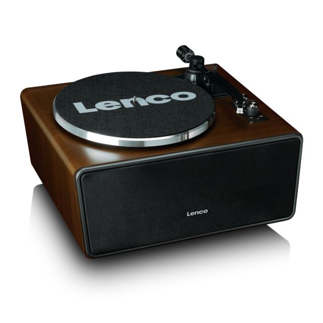 Lenco LS-470WA Turntable with built-in speaker  - Dark Walnut