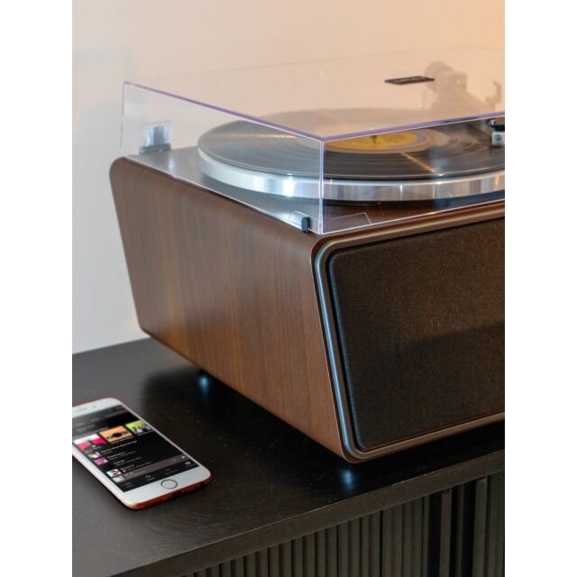 Lenco LS-470WA Turntable with built-in speaker  - Dark Walnut