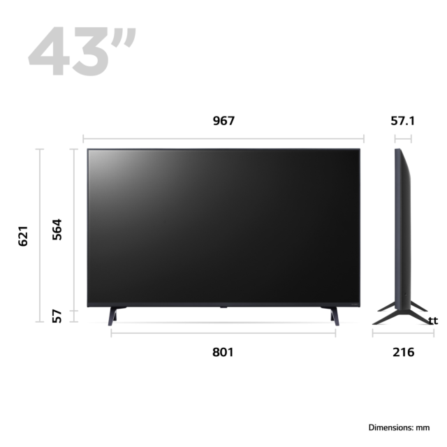 Lg 43QNED756RA_AEK 43inch 4K QNED Smart TV