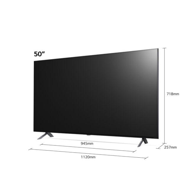 LG 50NANO806PA 50' 4K Ultra HD HDR NanoCell Smart TV