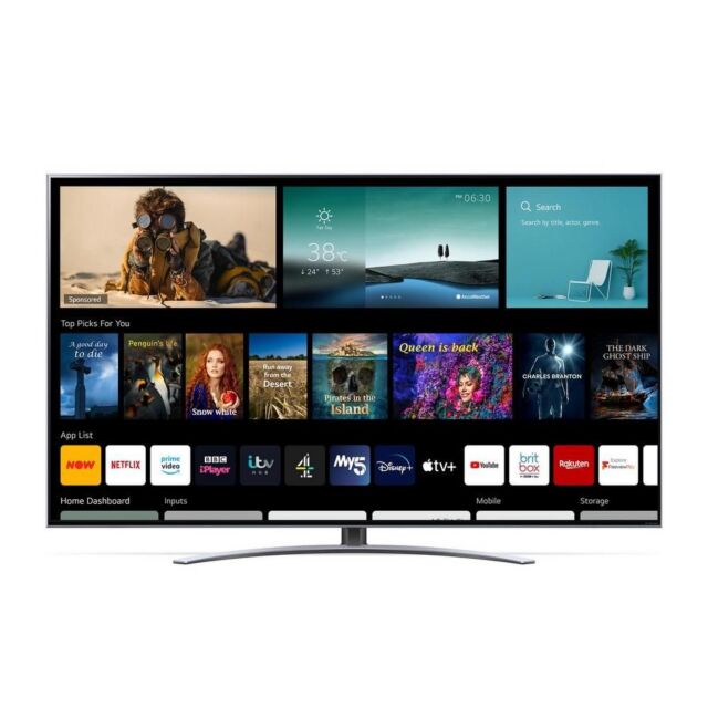 LG 50NANO886PB 50' 4K Ultra HD HDR NanoCell Smart TV