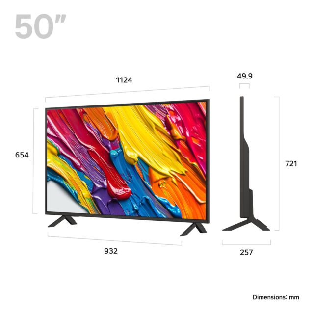 LG 50QNED84A6C.AEK 50inch 4K Ultra HD QNED Smart TV