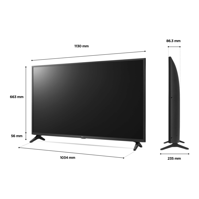 LG 50UQ75006LF_AEK 50inch 4K LED Smart TV