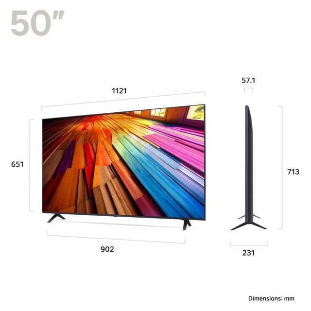 Lg 50UT80006LA.AEK 50inch 4K LED Smart TV