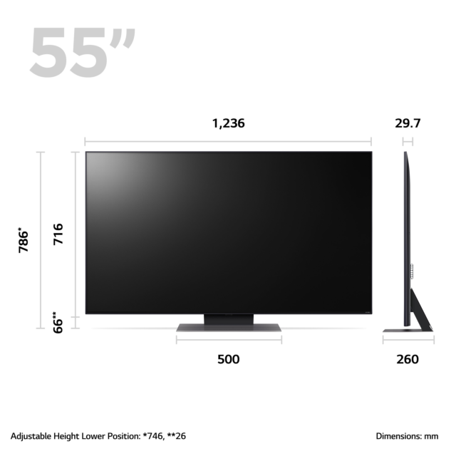 Lg 55QNED816RE_AEK 55inch 4K Smart QNED TV