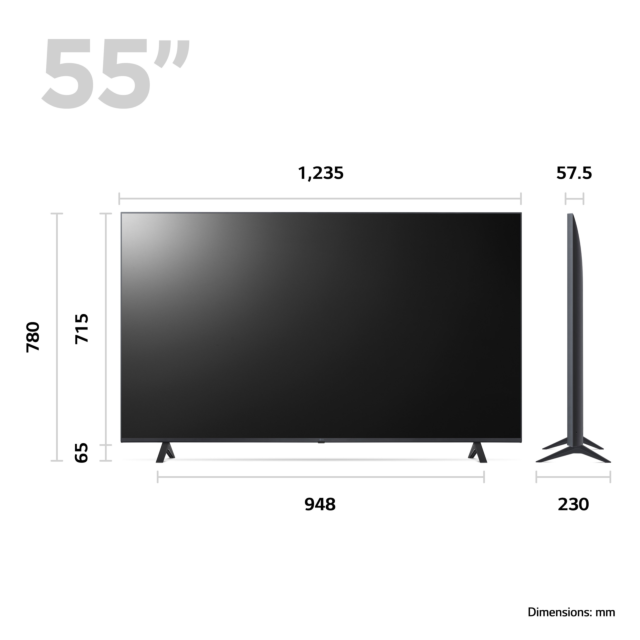 Lg 55UR78006LK_AEK 55inch 4K Smart LED TV