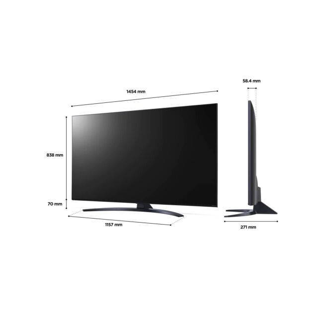 LG 65NANO766QA_AEK 65inch 4K Nanocell Smart TV With Voice Assistants