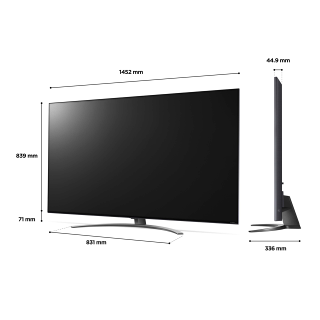 LG 65QNED866QA_AEK 65inch 4K QNED MiniLED Smart TV with Voice Assistants