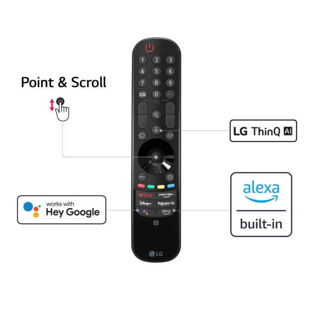 LG 65UQ91006LA_AEK 65inch 4K LED Smart TV with Voice Assistants
