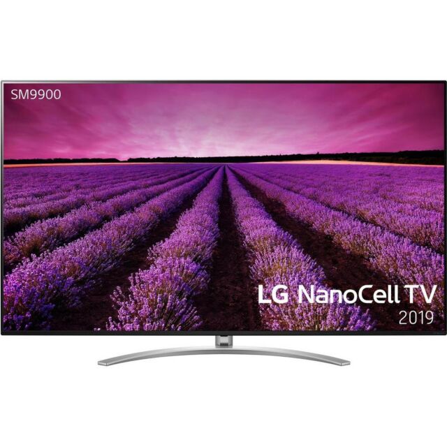 Lg 75SM9900PLA 75 ' 8K Nano Cell Smart TV - Web Os - Freeview HD - Freesat HD - Dark Silver + Light Silver