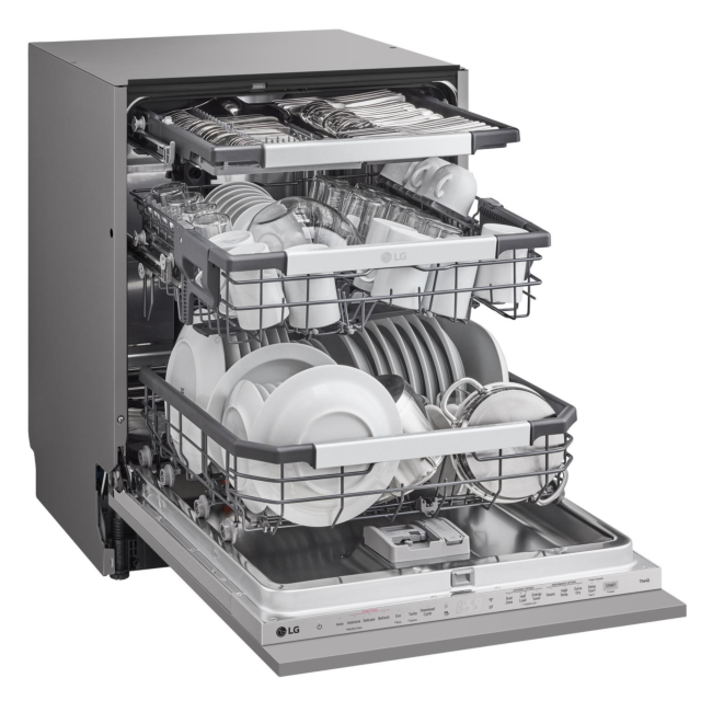 LG TrueSteam QuadWash DB476TXS Dishwasher