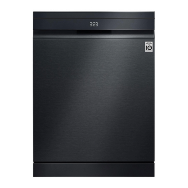 Lg DF587HMS TrueSteam QuadWash  WiFi Connected Full Size Dishwasher - Matte Black - 14 Pla