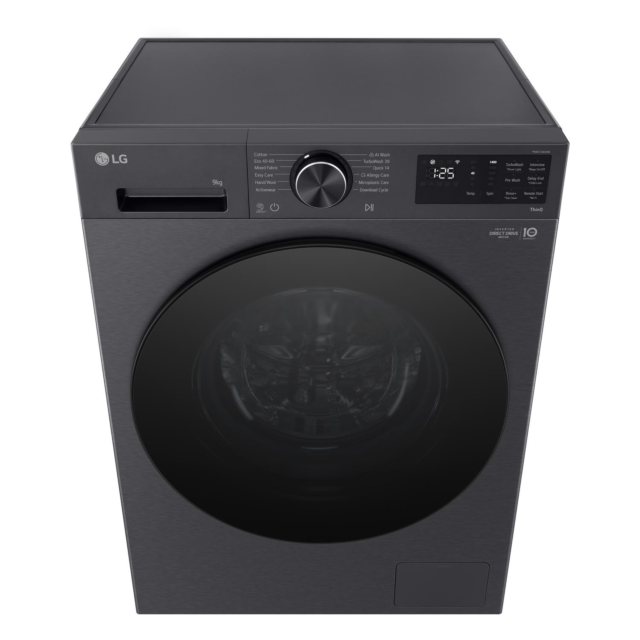 LG F2X50S9TBB 9kg 1200 Spin Washing Machine Black
