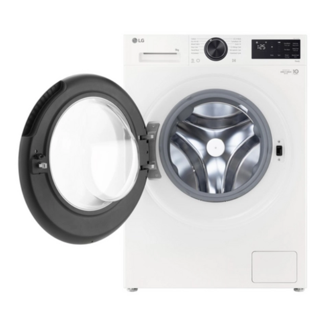 Lg F2X50S9TWB, Series 3 Counter-Depth MAX™ 9 kg 1200 Spin Washing Machine - White - A-10% Rated