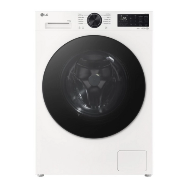 Lg F4X5011TWB Series 5 AI Direct Drive™ 11 kg 1400 Spin Washing Machine - White -        A-40% Rated