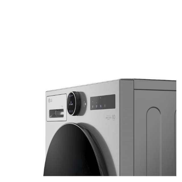 Lg F4X7011TSB Series 7 Ai Direct Drive™ 11 Kg 1400 Spin Washing Machine - Silver - A-40%