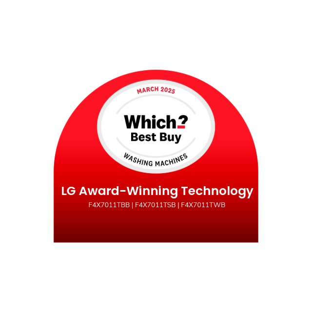 Lg F4X7011TSB Series 7 Ai Direct Drive™ 11 Kg 1400 Spin Washing Machine - Silver - A-40%