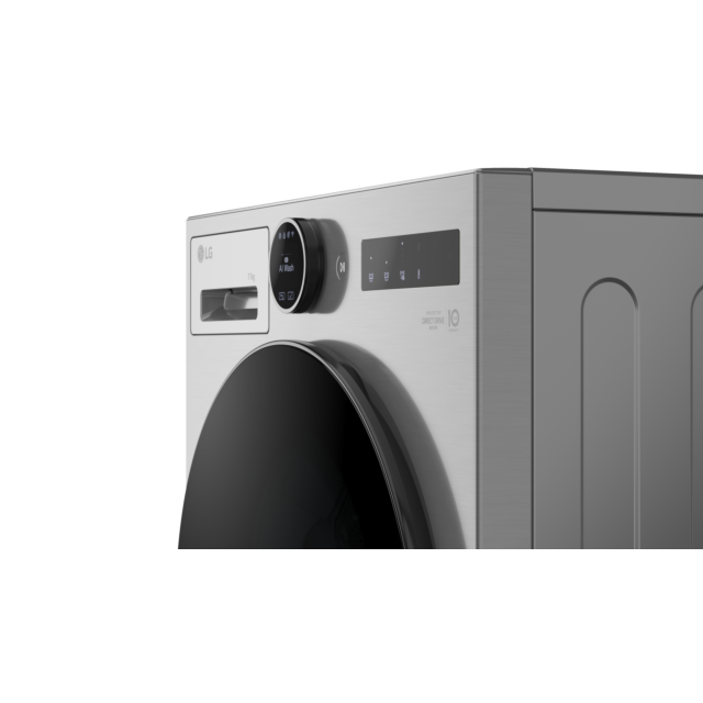 LG F4X7511TSB 11kg Silver Washing Machine