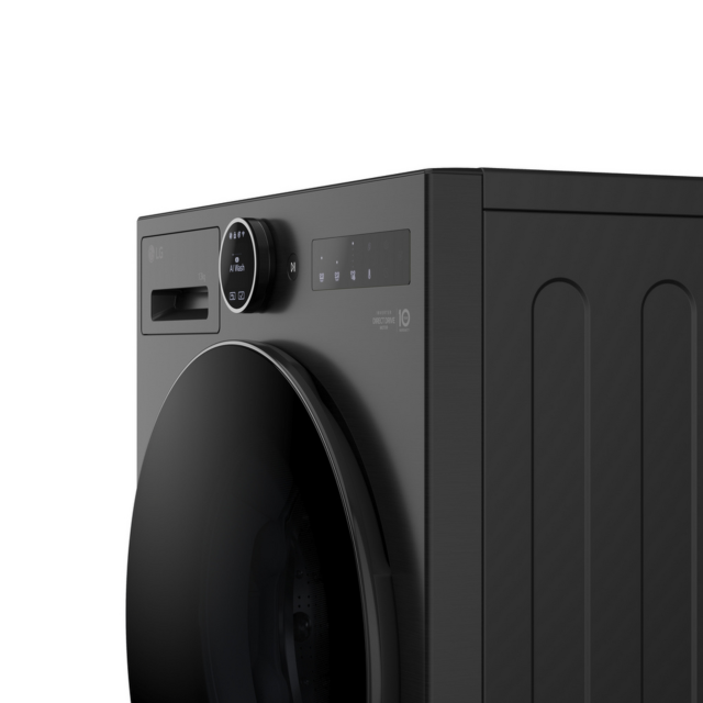 LG F4X7513TBB 13kg 1400 Spin Matte Black Washer