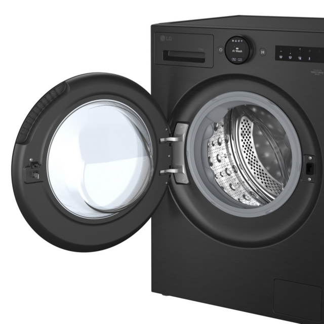 LG F4X7513TBB 13kg 1400 Spin Matte Black Washer