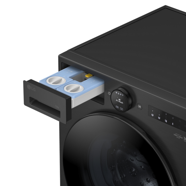 LG F4X7513TBB 13kg 1400 Spin Matte Black Washer