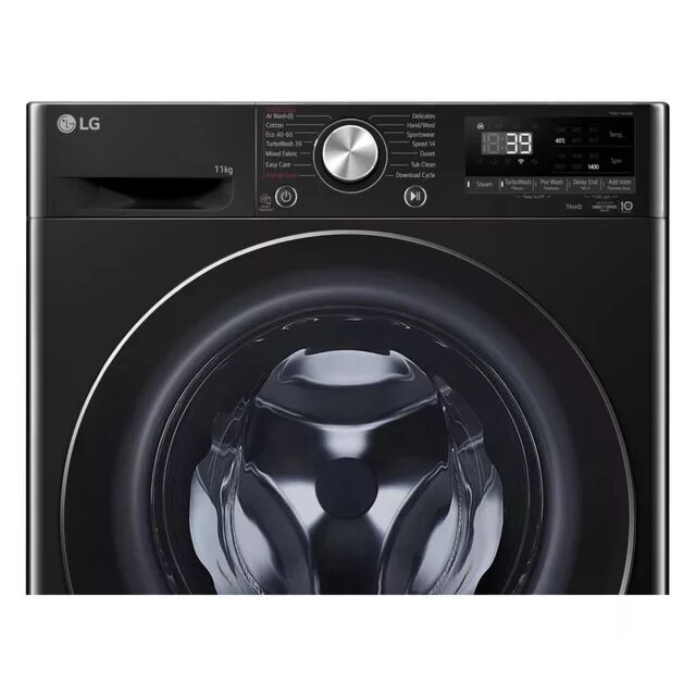 Lg F4Y711NCTN1 Series 4 Pro Ai Direct Drive F4y711nctn1 - 11 Kg Washing Machine - Onyx Black