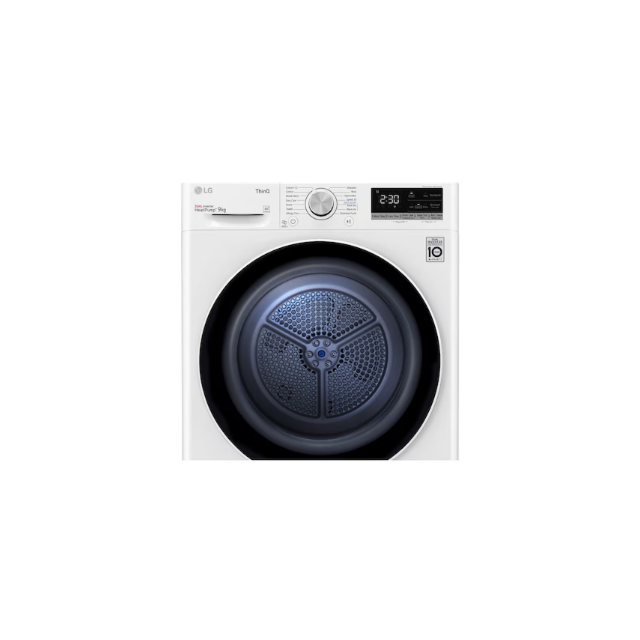Lg FDV709W 9kg Heat Pump Tumble Dryer - White