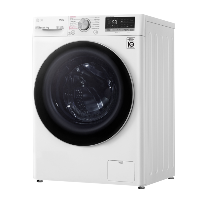 LG FWV696WSE 9kg/6kg 1400 Spin Washer Dryer - White