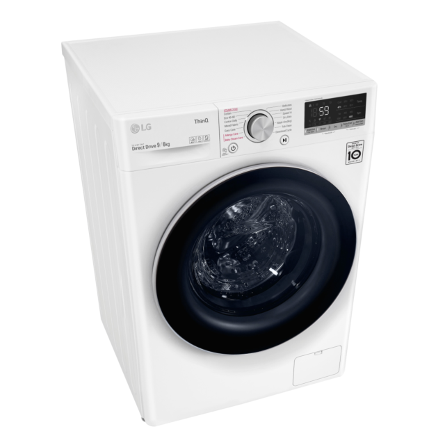 LG FWV696WSE 9kg/6kg 1400 Spin Washer Dryer - White