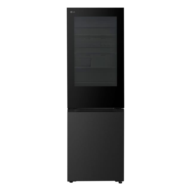 Lg GBGS514CEV InstaView Total No Frost Fridge Freezer - Black