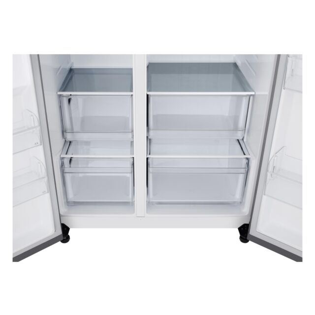 LG GSBC40PYPE 91.3cm 60/40 Frost Free American Fridge Freezer - Prime Silver