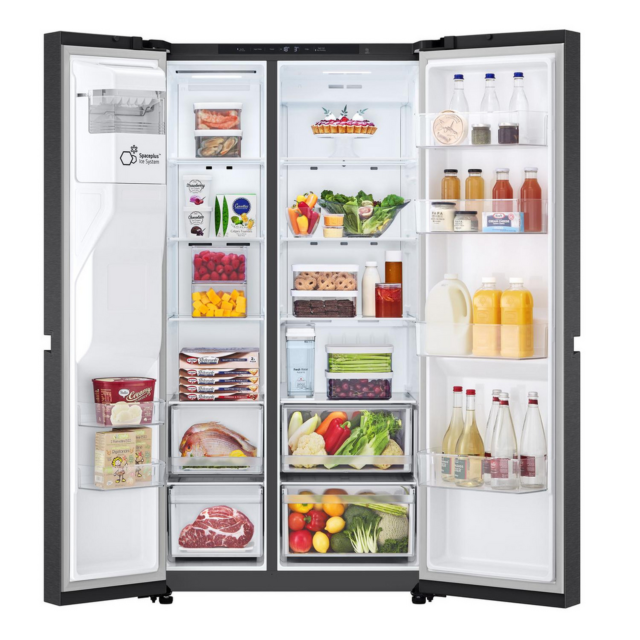 LG GSLC41EPPE 641L No Frost American Fridge Freezer Black
