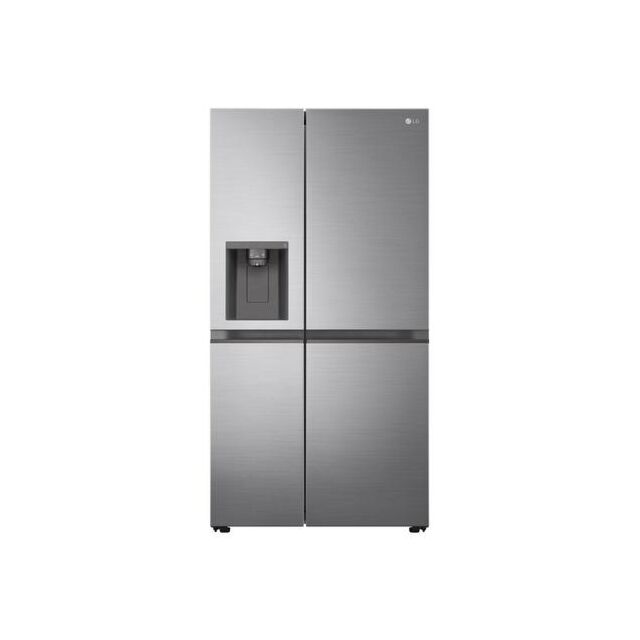 Lg GSLV50PZXL 91.3Cm Frost Free American Style Fridge Freezer - Shiny Steel