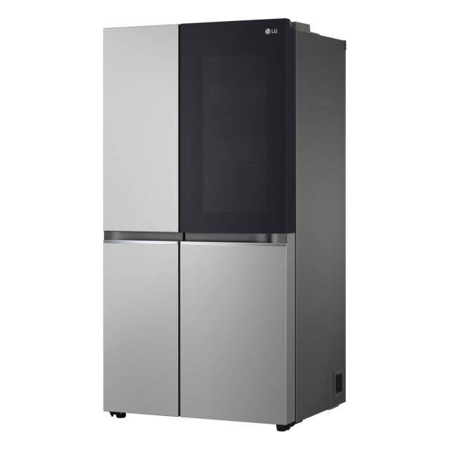 LG GSVV80PYLL 91.3cm 50/50 Frost Free American Fridge Freezer - Prime Silver
