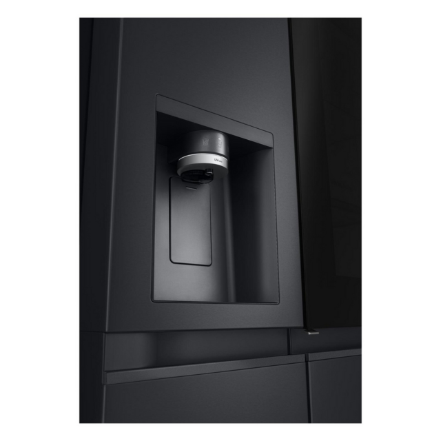 LG GSXE90EVAD 96.8cm 60/40 No Frost Fridge Freezer Black Steel